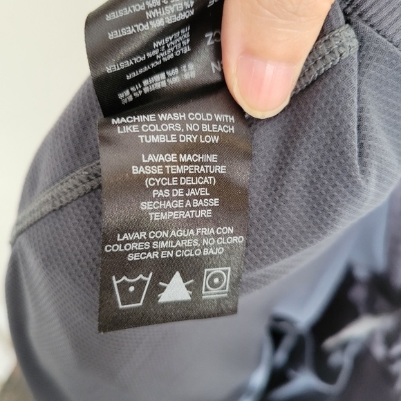 Kuhl Zipper Pocket Drawstring Active Strattus Skort Short Skirt Dark Gray Sz 18W - Picture 15 of 16